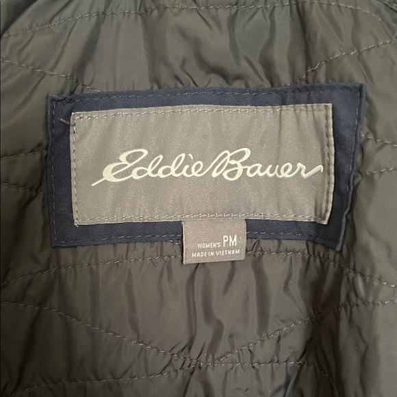 Eddie Bauer Cloud Cap Stretch Insulated Trench Coat - Picture 2 of 7